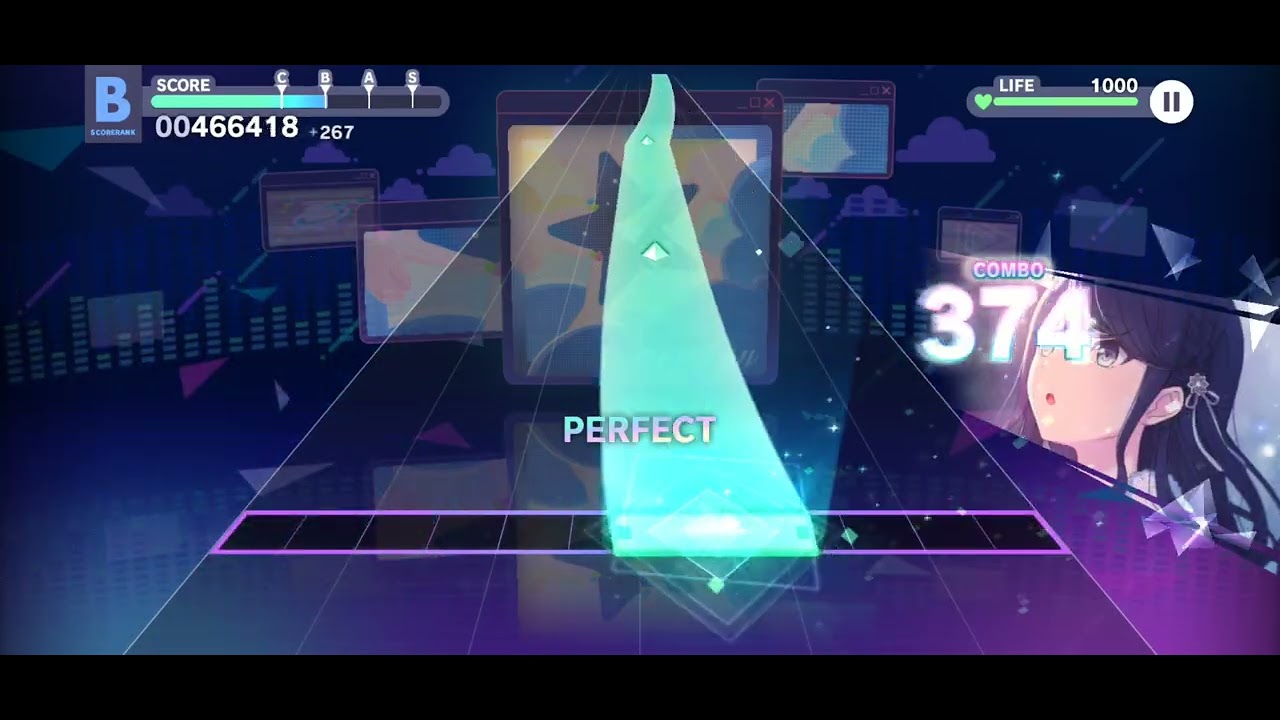 프로세카) 인티그럴 하드 16렙 701 A.P 달성!!!!! (