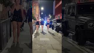 Crazy Nightlife in Manchester After Midnight 👠💃#uk #manchester #europe