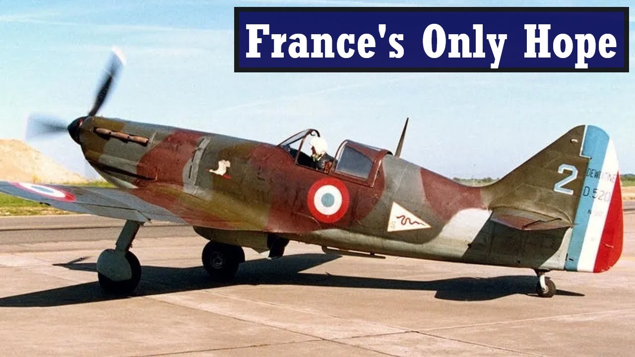 France's Only Fighter That Could Rival Germany's: Dewoitine D.520