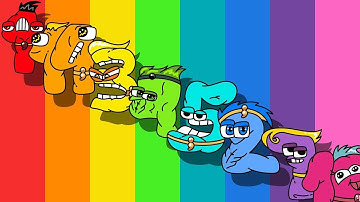 Number Lore 3D Rainbow Order Infinite Zoom (4K)