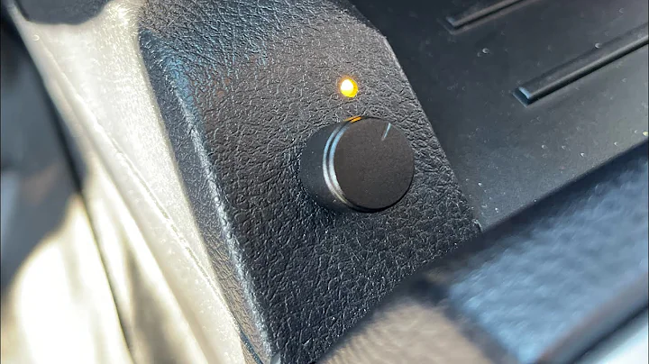 Custom bass knob install in a Toyota