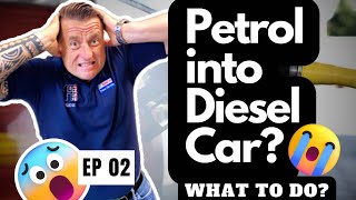 EP 02 Misfuelling - Putting Petrol Into A Diesel Car (What will happen?) #demonstration