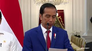 Pernyataan resmi Presiden JOKOWI tentang Rohingya