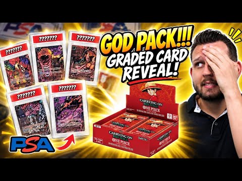 I Sent My ENTIRE OP-13 GOD PACK to PSA… | One Piece TCG Grade Reveal