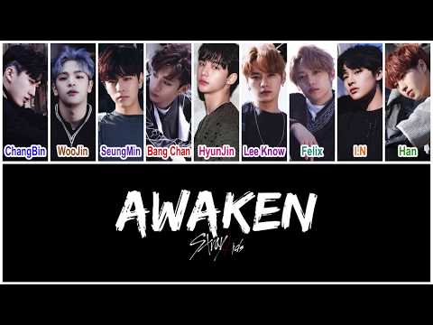 Stray Kids 스트레이 키즈 Awaken HAN ROM ENG Color Coded Lyrics
