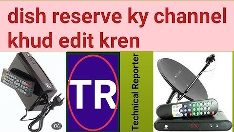 how to delete channel on receiver/dish receiver channel delete move karne ka tarika