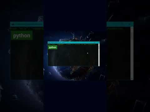 كيف تكتب لغة بايثون في ال         