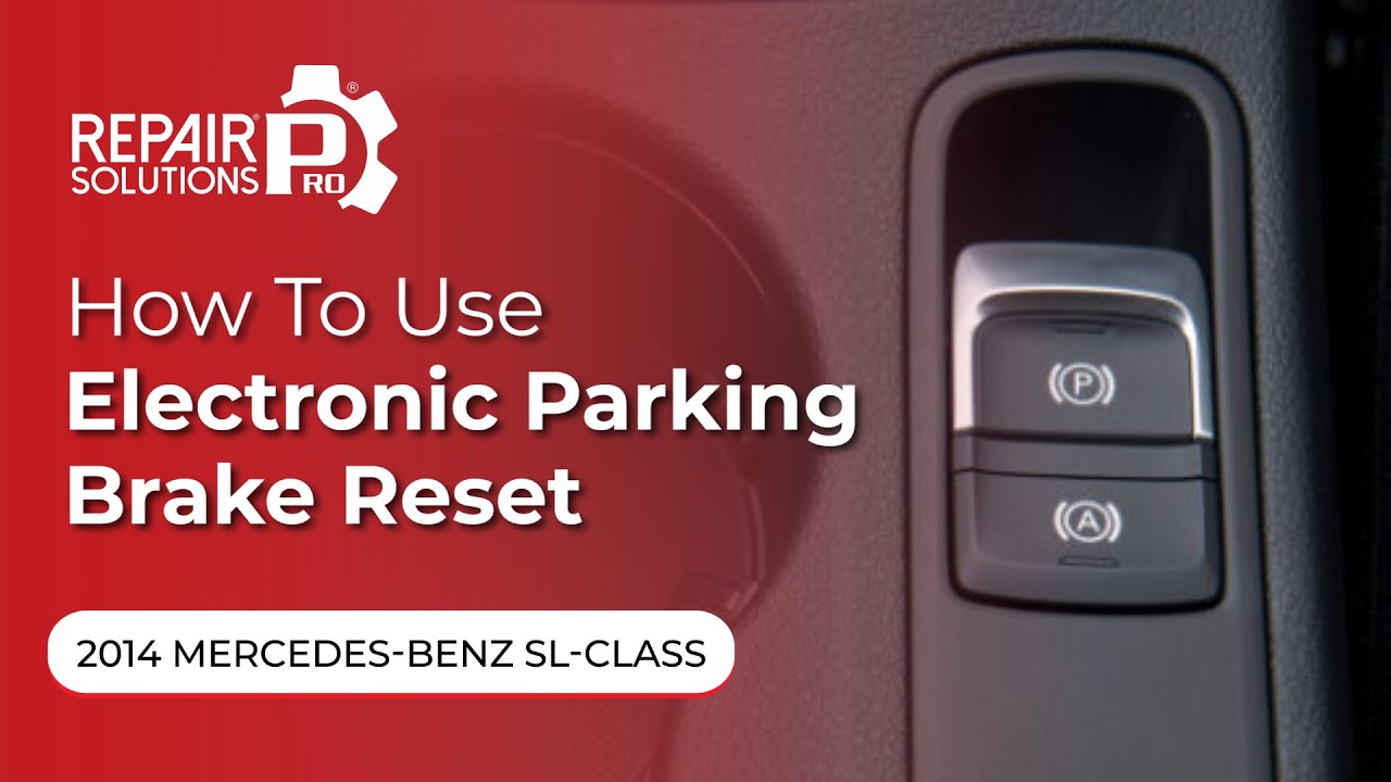 How to Use Electronic Parking Brake Reset Function on SDS 2014