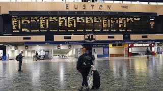 Royaume-Uni : une nouvelle grève des trains paralyse tout le pays