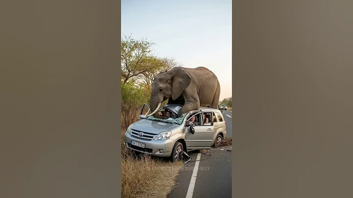 Terrifying Elephant Attack on Safari thumbnail
