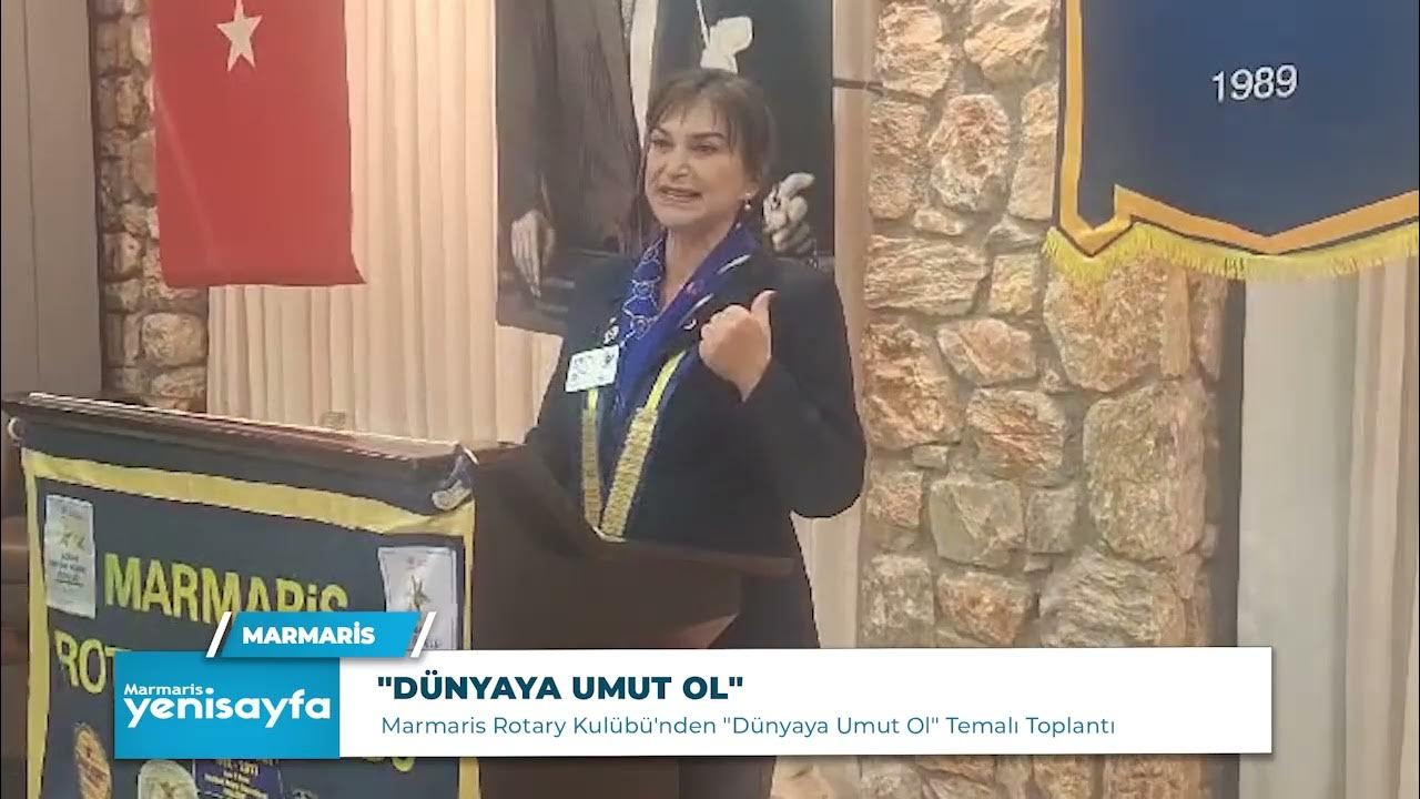 "DÜNYAYA UMUT OL"
