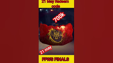 Free Fire Redeem Code Today 21 May | FFWS Special Redeem Code | FF Redeem Code Today