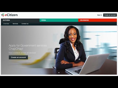 HOW TO CREATE AN E-CITIZEN ACCOUNT FOR KENYA CITIZENS 2021