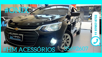 ONIX 2021 INSTALAMOS FITA LED DRL, LÂMPADAS LED, SOLEIRA DAS PORTAS