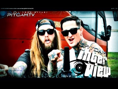 SUICIDE SILENCE Interview /w Mitch Lucker and Mark @ With Full Force 2012