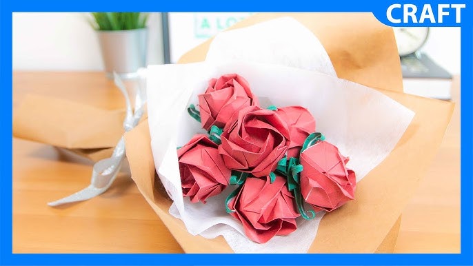 HOW TO MAKE CUTE ROSE IN JUST 2 MINUTES / MINI PAPER ROSES / EASY