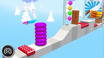 Slice It All! - Gameplay Walkthrough Part 18 - Basic Games Level 193-195 (iOS, Android)