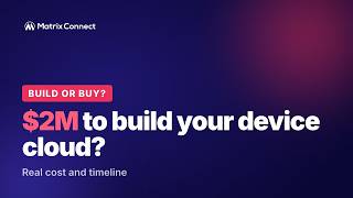 Details Build or Buy Your Medical Device Cloud Real Cost and Timeline | Matrix Connect Update