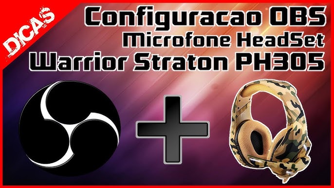 Headset Gamer Warrior Straton USB 2.0 Stereo Army LED Branco - PH305  Headset Gamer Warrior Straton, projetado para manter o máximo de conforto  durante, By Nova Alfa Tecnologia
