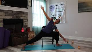 Chair Yoga! | Gentle yoga for Flexibility & Balance | Seated STRENGTH