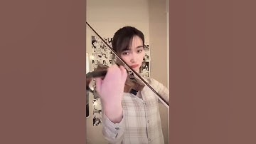 Thumbnail of Love Story Indila on violin #shorts