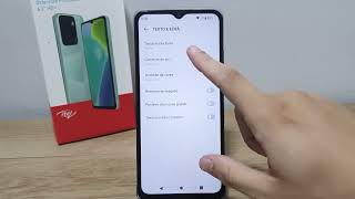 Como ajustar o tamanho da fonte no Itel A05s 
