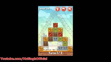 Move The Box - Boston - Level 16 - Walkthrough  Move The Box - Boston - Level 16 - HD