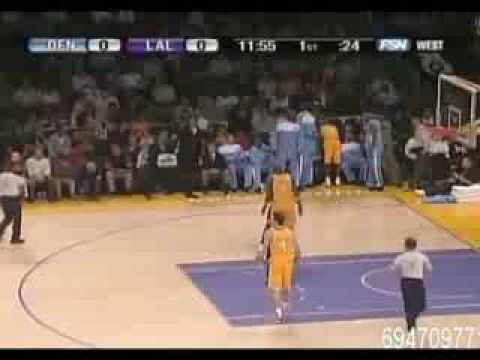 Funny！Teammate get the ball，Smush Parker make the ball out