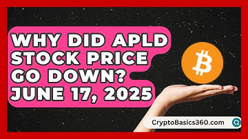 Why Did APLD Stock Price Go Down? June 17, 2025 | Stock and Options Playbook