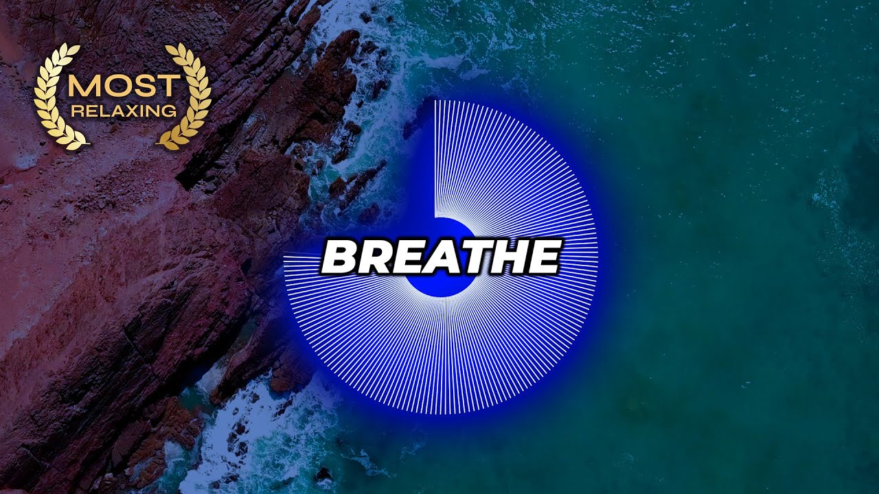 10 Minute Relaxing Ocean Waves for Deep Sleep, Meditation, Breathing Exercise, ASMR