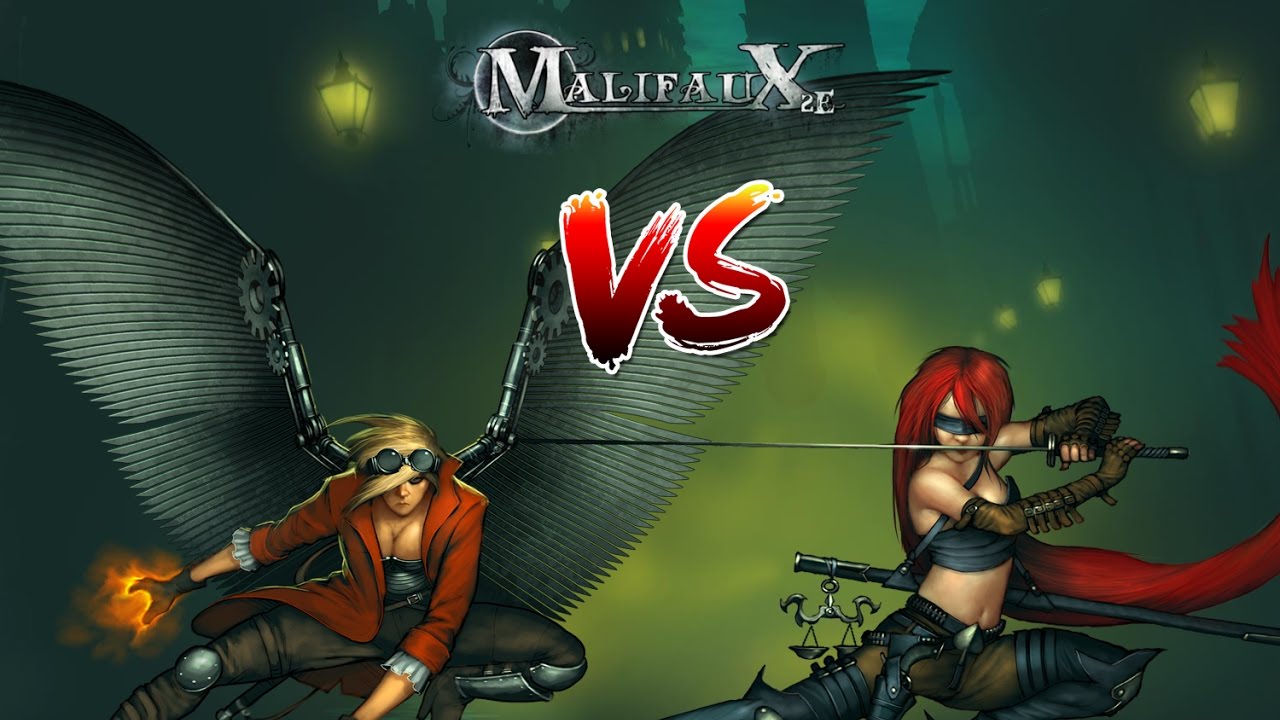 Malifaux- Arcanists vs Guild 30ss