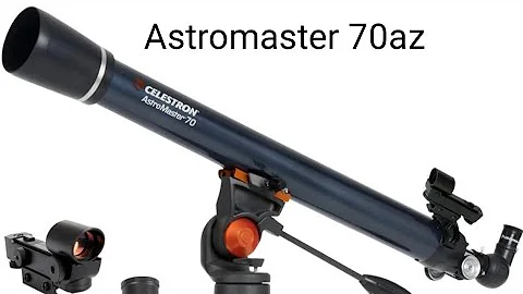 Celestron Astromaster 70az retracted telescope review