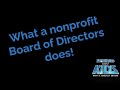 What a nonprofit board of directors does with neil sutton