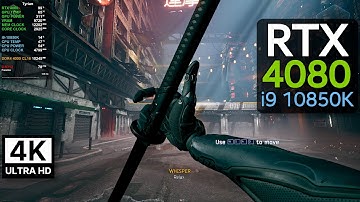 Ghostrunner - 4K Ray Tracing Epic Settings | RTX 4080 + i9 10850K