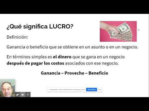 Video: ¿Dice sin fines de lucro o sin fines de lucro?