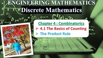 Ch 4.1.0 THE PRODUCT RULE | The Basics of Counting  | Combinatorics Lectures by @MonalisaCS