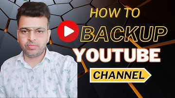 How to Backup your YouTube channel | Download your youtube data #youtube #data #backup