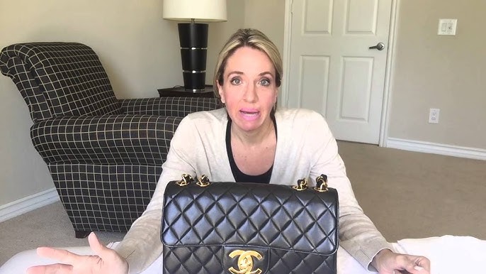 CHANEL VINTAGE CLASSIC FLAP JUMBO XL UNBOXING