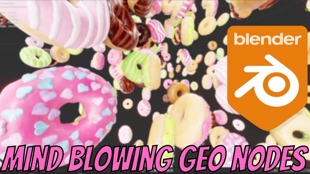 New Amazing Geometry Nodes Blender 3.4 Projects - Particles Effect Blender Geometry Nodes #12