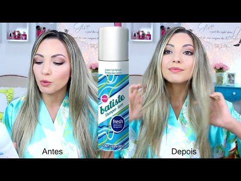 Vídeo: 3 maneiras de usar shampoo a seco