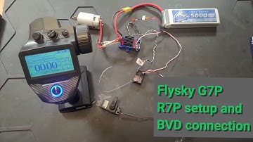Flysky G7P with FS-R7P Bind and BVD setup