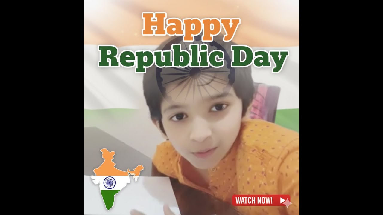 Republic Day Vibes with 11 year old kid . 