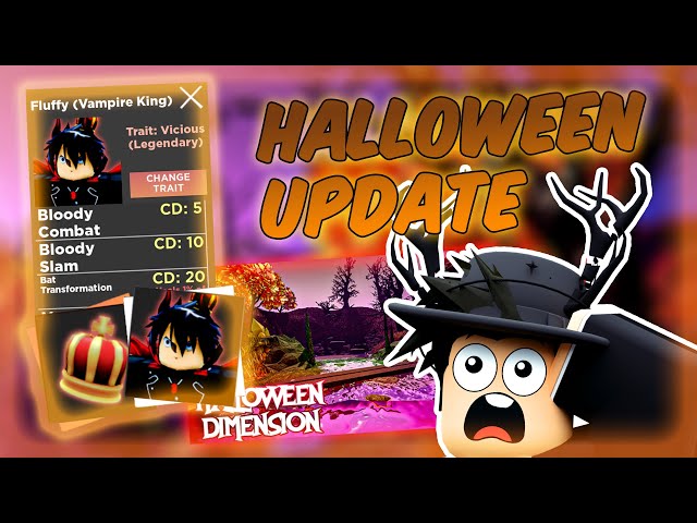 UPDATED] The ULTIMATE HALLOWEEN Anime Dimensions Tier List.. - Fluffy  Vampire King Update (ROBLOX) 