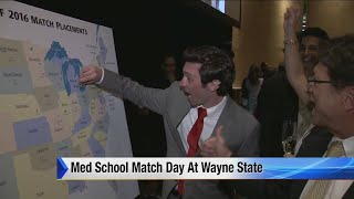 Match Day 2016 for Wayne State University med students