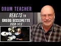 Drum Teacher Reacts to Gregg Bissonette - Drum Solo