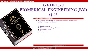 GATE2020 Biomedical Engineering Solved Question - Q06 (Tamil)