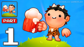 Idle Chef: Stone Age Adventure - Gameplay Walkthrough Part 1 - Prehistoric Chef Quest (iOS, Android)