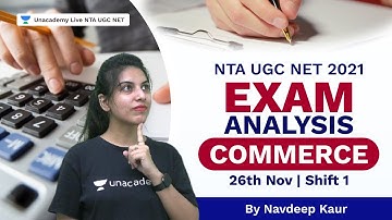 Paper Analysis Memory Based | Commerce | NTA UGC NET 2021 | Navdeep Kaur