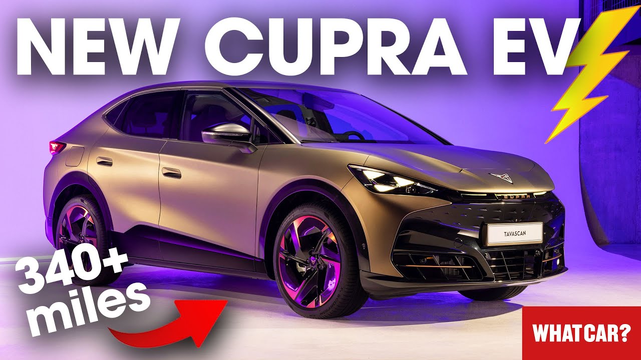 The CUPRA Tavascan concept car becomes a reality