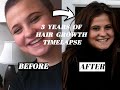 3 Years Of Hair Growth From BALD (TIMELAPSE)